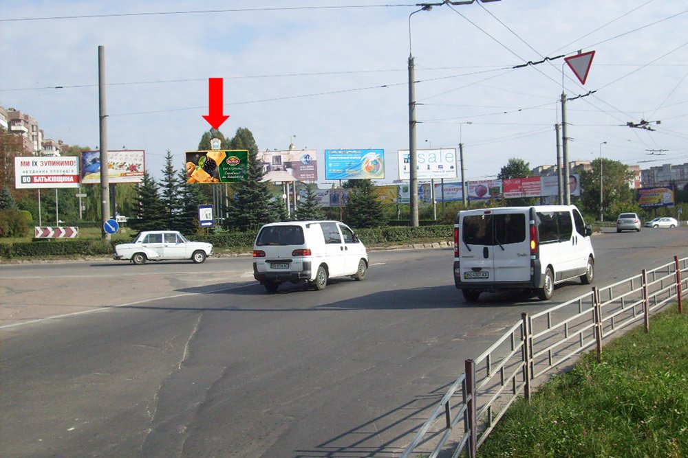 Білборд №154519 в місті Тернопіль (Тернопільська область), розміщення зовнішнішньої реклами, IDMedia-оренда найнижчі ціни!