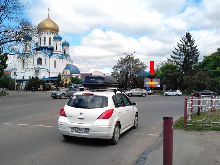 Білборд №156292 в місті Ужгород (Закарпатська область), розміщення зовнішнішньої реклами, IDMedia-оренда найнижчі ціни!