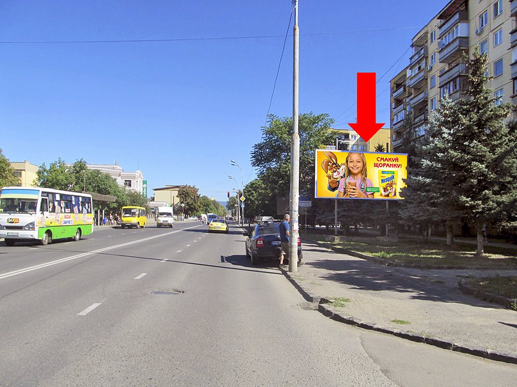 `Билборд №156293 в городе Ужгород (Закарпатская область), размещение наружной рекламы, IDMedia-аренда по самым низким ценам!`