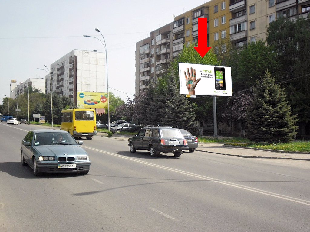 `Билборд №156294 в городе Ужгород (Закарпатская область), размещение наружной рекламы, IDMedia-аренда по самым низким ценам!`