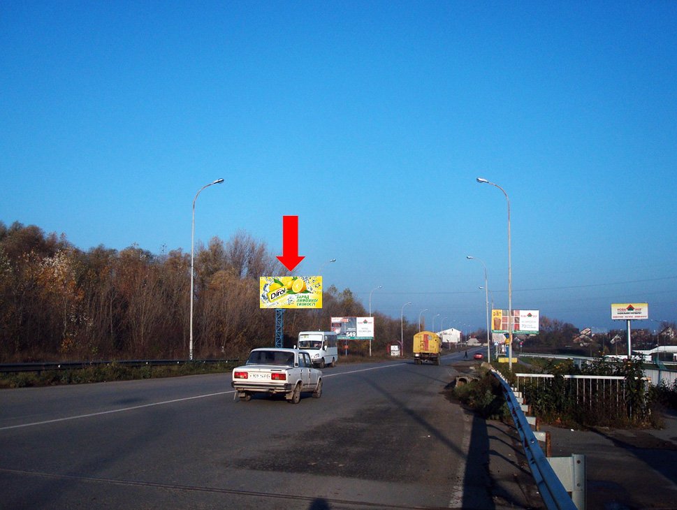`Билборд №156297 в городе Ужгород (Закарпатская область), размещение наружной рекламы, IDMedia-аренда по самым низким ценам!`