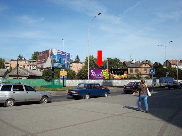 Білборд №156329 в місті Ужгород (Закарпатська область), розміщення зовнішнішньої реклами, IDMedia-оренда найнижчі ціни!