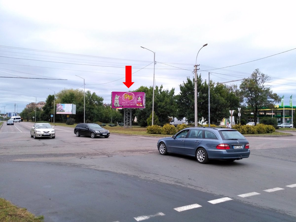 Білборд №156337 в місті Ужгород (Закарпатська область), розміщення зовнішнішньої реклами, IDMedia-оренда найнижчі ціни!