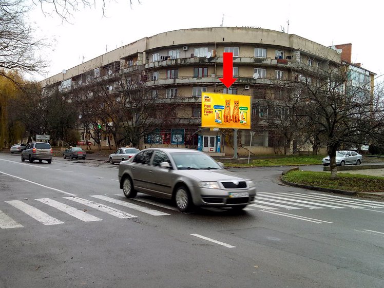 Білборд №156374 в місті Ужгород (Закарпатська область), розміщення зовнішнішньої реклами, IDMedia-оренда найнижчі ціни!