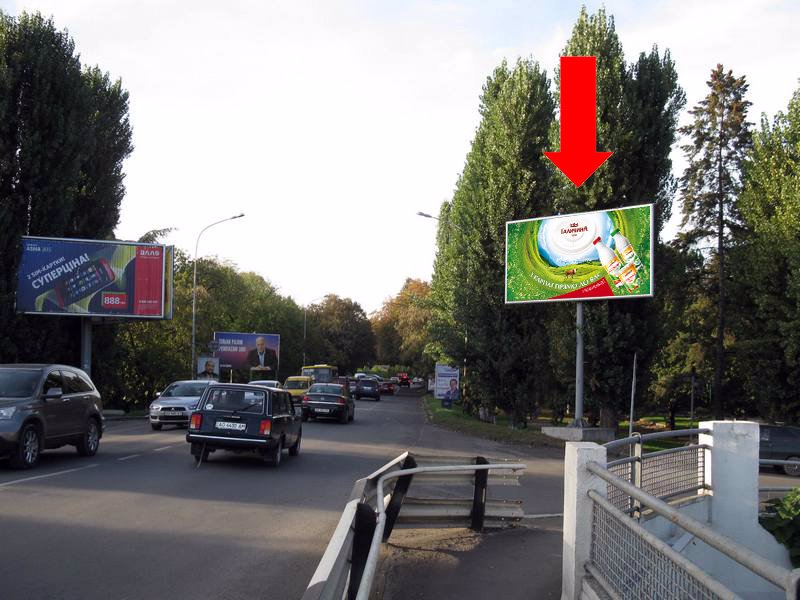 Білборд №156399 в місті Ужгород (Закарпатська область), розміщення зовнішнішньої реклами, IDMedia-оренда найнижчі ціни!