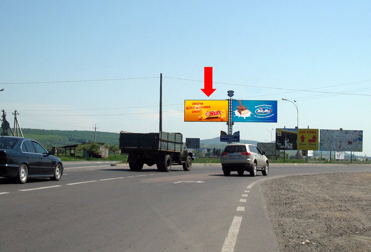 Білборд №156448 в місті Ужгород (Закарпатська область), розміщення зовнішнішньої реклами, IDMedia-оренда найнижчі ціни!