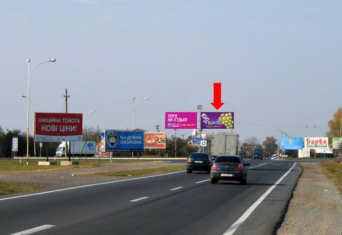 Білборд №156450 в місті Ужгород (Закарпатська область), розміщення зовнішнішньої реклами, IDMedia-оренда найнижчі ціни!