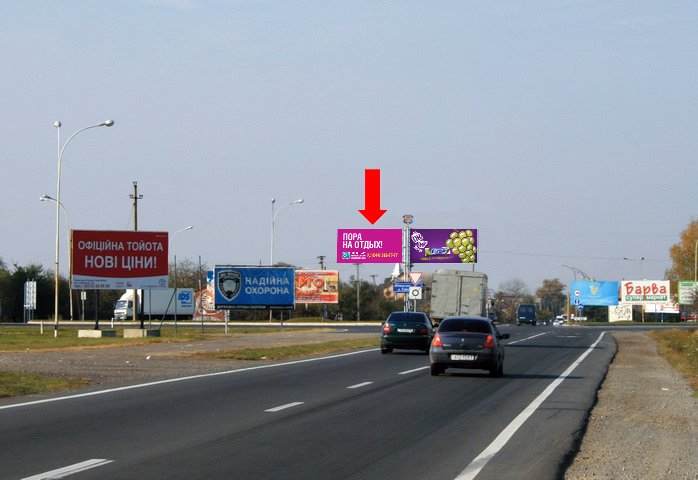 Білборд №156451 в місті Ужгород (Закарпатська область), розміщення зовнішнішньої реклами, IDMedia-оренда найнижчі ціни!