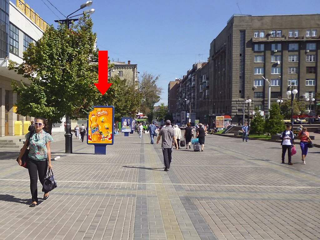 Сітілайт №157209 в місті Харків (Харківська область), розміщення зовнішнішньої реклами, IDMedia-оренда найнижчі ціни!