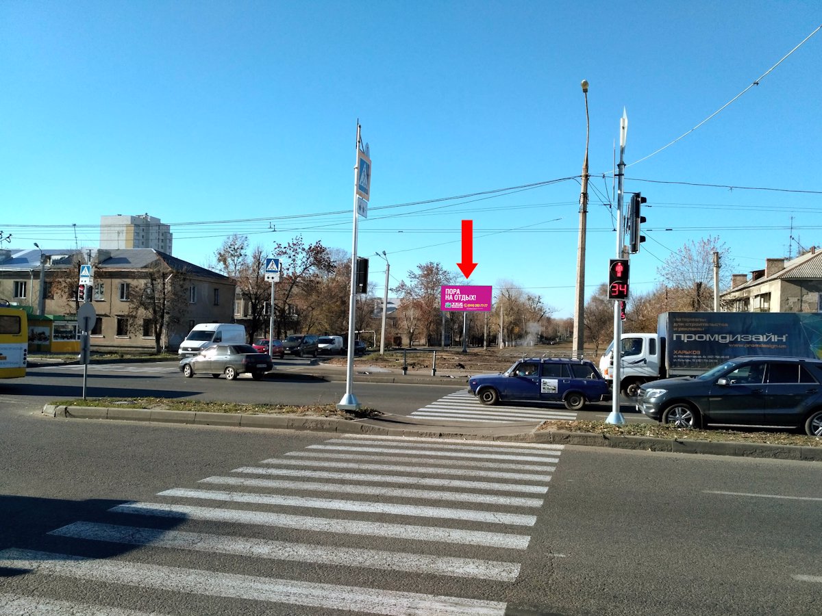 Білборд №157528 в місті Харків (Харківська область), розміщення зовнішнішньої реклами, IDMedia-оренда найнижчі ціни!