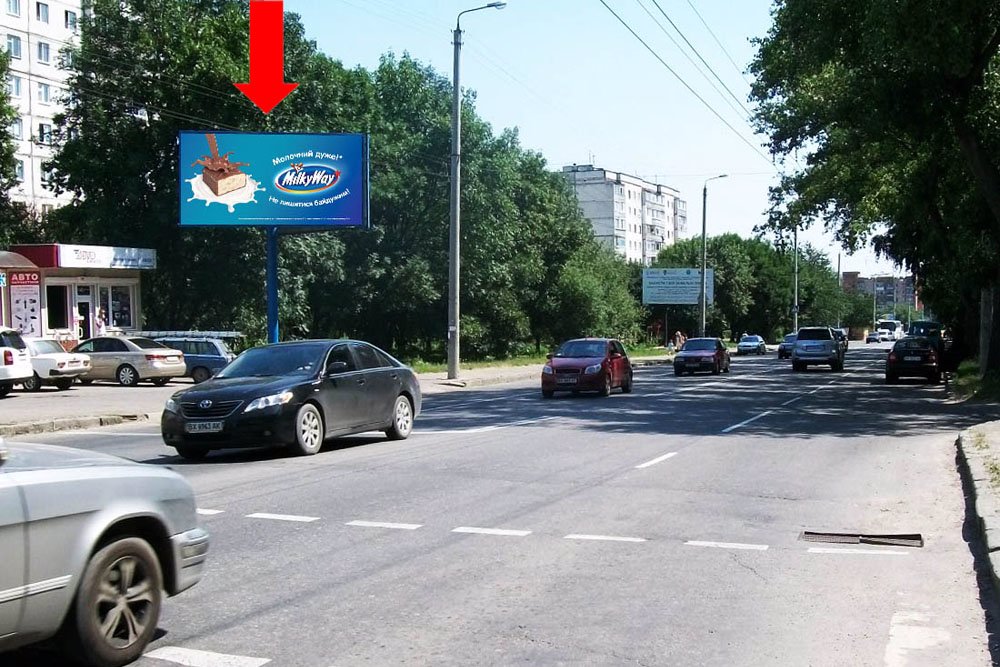 `Билборд №158756 в городе Хмельницкий (Хмельницкая область), размещение наружной рекламы, IDMedia-аренда по самым низким ценам!`