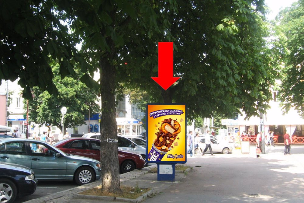 Сітілайт №158813 в місті Хмельницький (Хмельницька область), розміщення зовнішнішньої реклами, IDMedia-оренда найнижчі ціни!