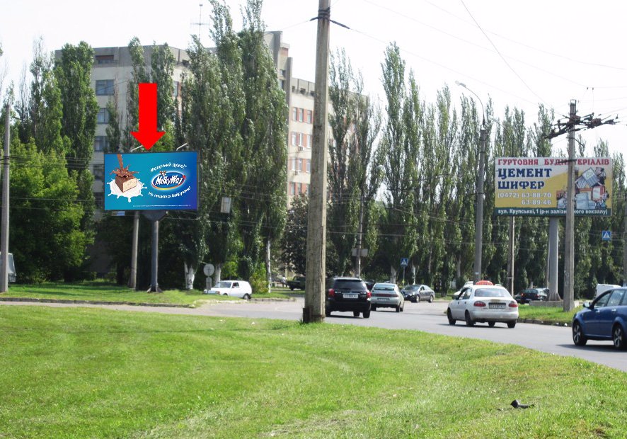 `Билборд №159198 в городе Черкассы (Черкасская область), размещение наружной рекламы, IDMedia-аренда по самым низким ценам!`