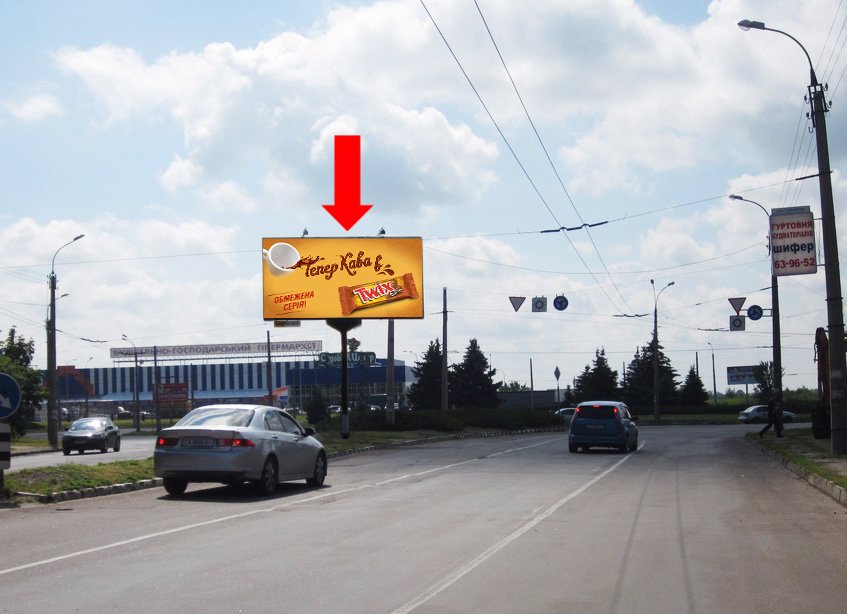 `Билборд №159202 в городе Черкассы (Черкасская область), размещение наружной рекламы, IDMedia-аренда по самым низким ценам!`