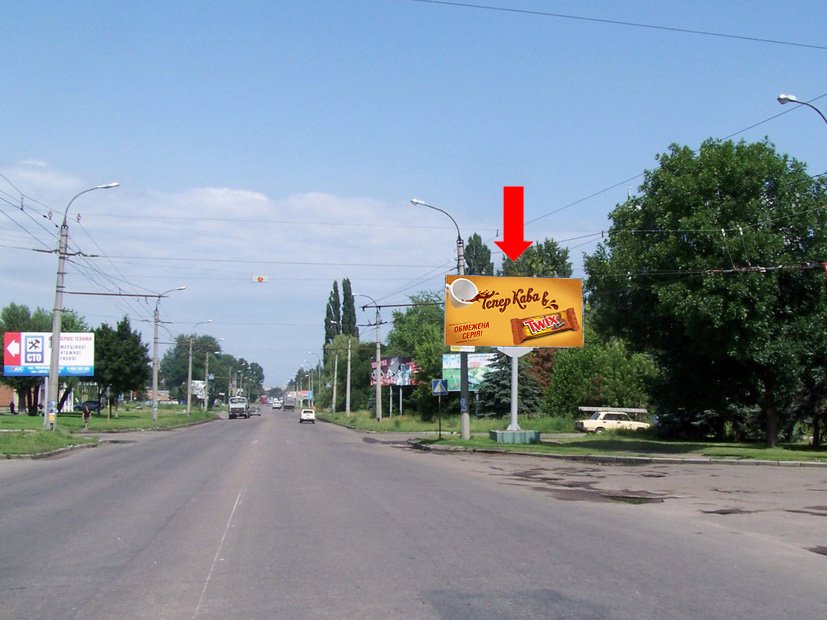 `Билборд №159336 в городе Черкассы (Черкасская область), размещение наружной рекламы, IDMedia-аренда по самым низким ценам!`