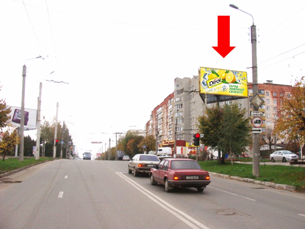 Білборд №160165 в місті Чернівці (Чернівецька область), розміщення зовнішнішньої реклами, IDMedia-оренда найнижчі ціни!