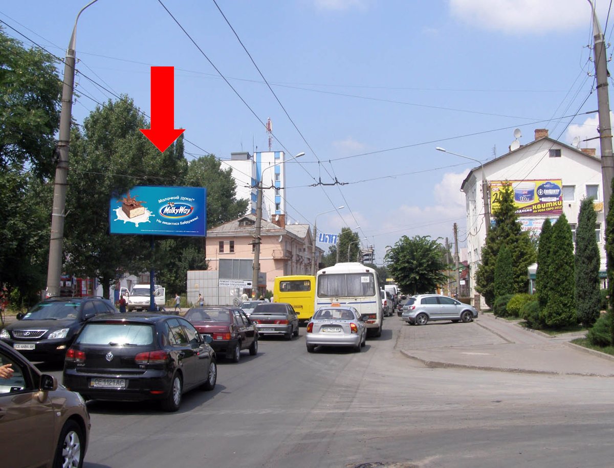 Білборд №160175 в місті Чернівці (Чернівецька область), розміщення зовнішнішньої реклами, IDMedia-оренда найнижчі ціни!