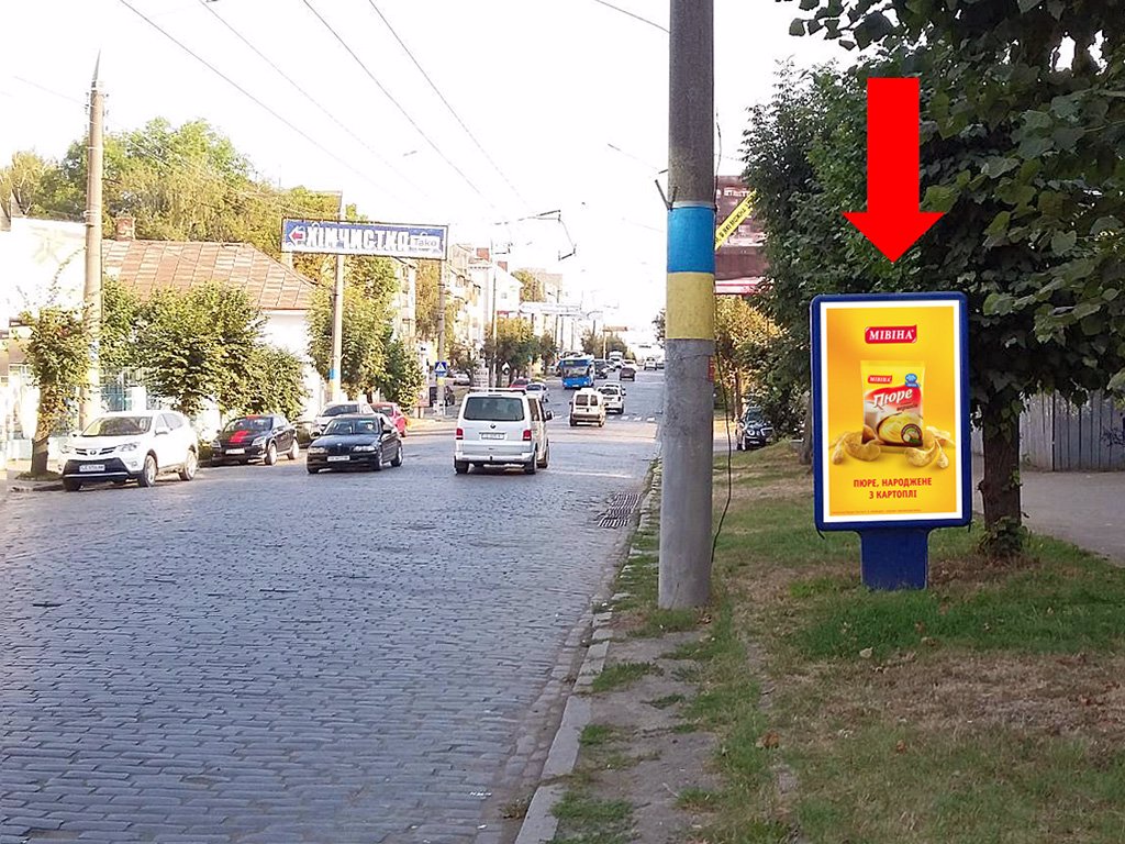 Сітілайт №160229 в місті Чернівці (Чернівецька область), розміщення зовнішнішньої реклами, IDMedia-оренда найнижчі ціни!