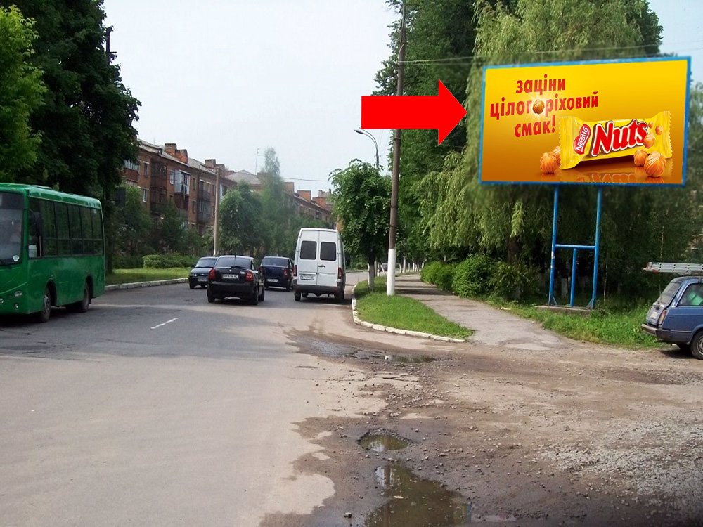 Білборд №160370 в місті Шепетівка (Хмельницька область), розміщення зовнішнішньої реклами, IDMedia-оренда найнижчі ціни!