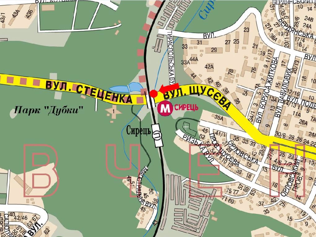 IDMedia Наружная реклама в городе Киев (Киевская область), Растяжку в городе Киев №160593 схема