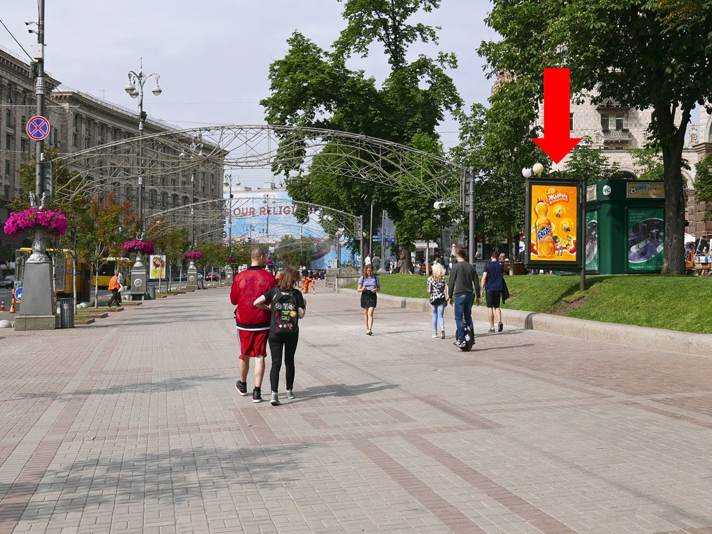 Скрол №162068 в місті Київ (Київська область), розміщення зовнішнішньої реклами, IDMedia-оренда найнижчі ціни!