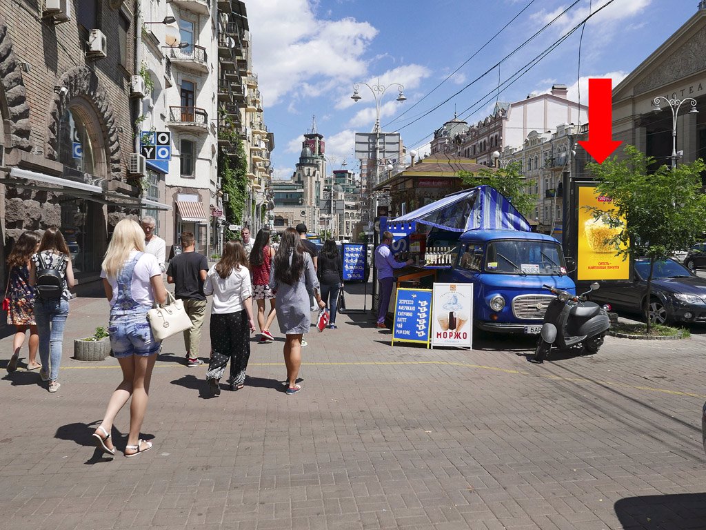 Сітілайт №162276 в місті Київ (Київська область), розміщення зовнішнішньої реклами, IDMedia-оренда найнижчі ціни!