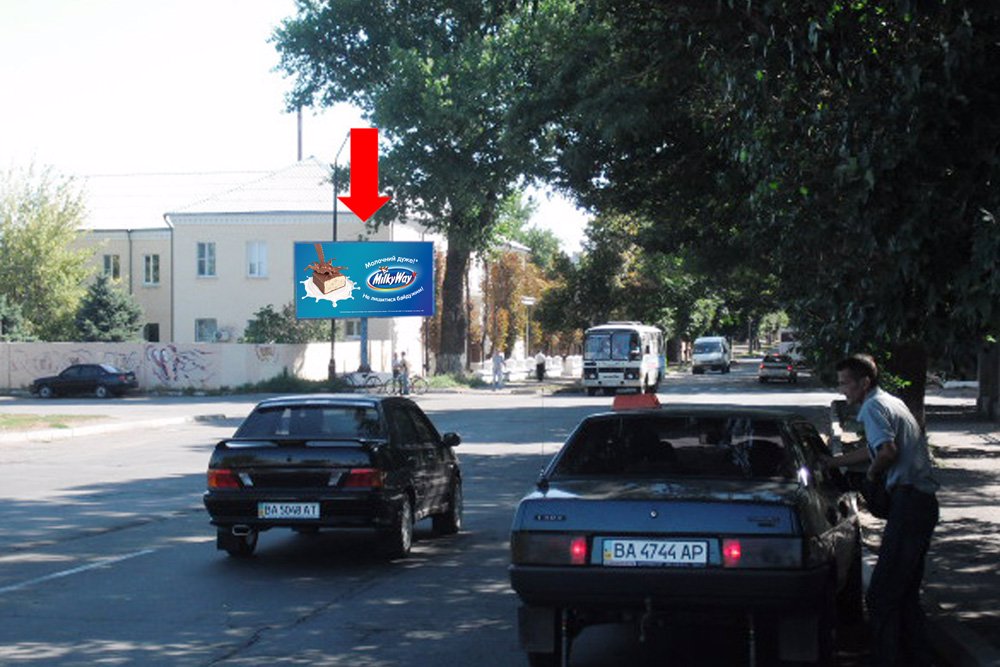 Білборд №168522 в місті Олександрія (Кіровоградська область), розміщення зовнішнішньої реклами, IDMedia-оренда найнижчі ціни!