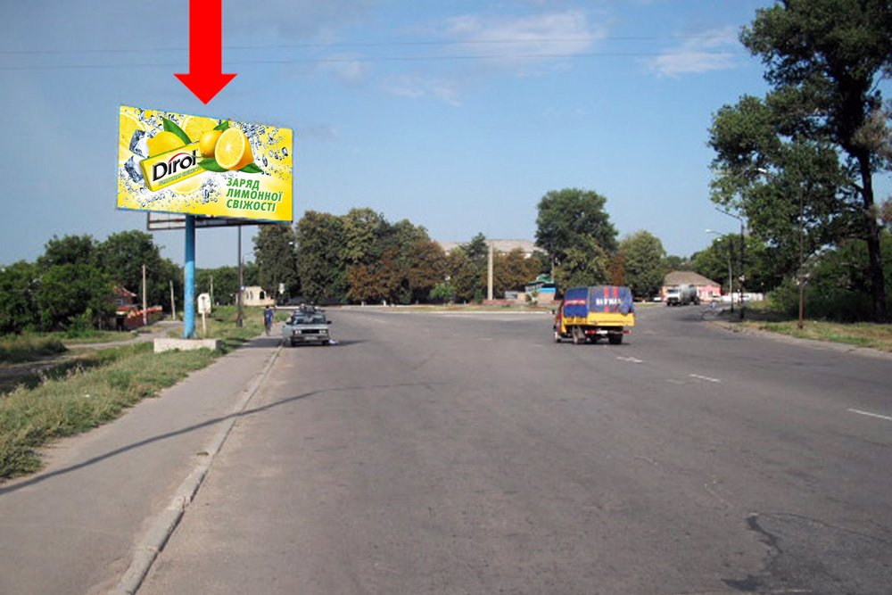 `Билборд №168525 в городе Александрия (Кировоградская область), размещение наружной рекламы, IDMedia-аренда по самым низким ценам!`