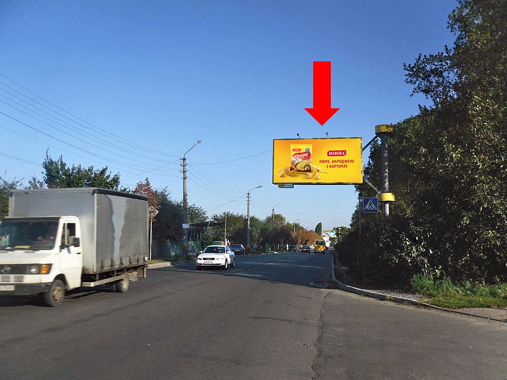 `Билборд №168604 в городе Белая Церковь (Киевская область), размещение наружной рекламы, IDMedia-аренда по самым низким ценам!`