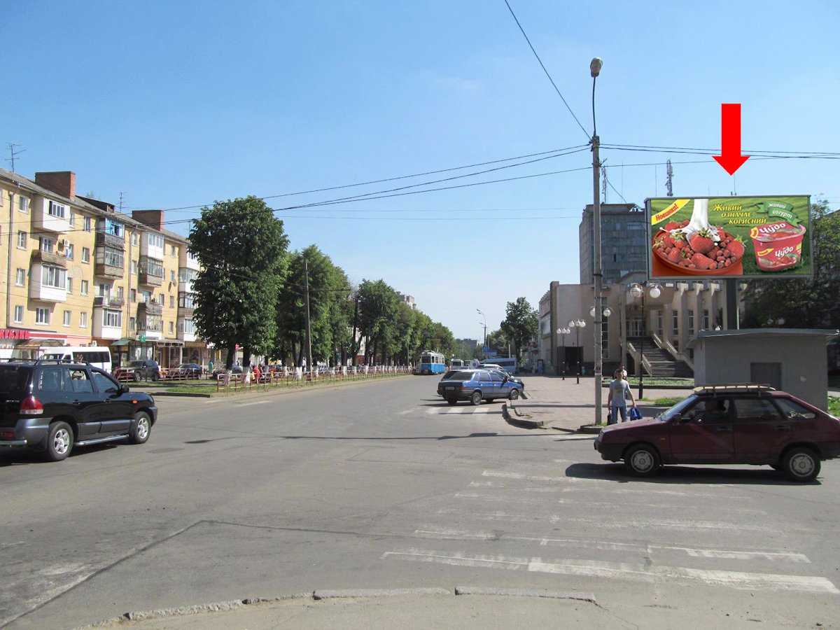 `Билборд №169376 в городе Винница (Винницкая область), размещение наружной рекламы, IDMedia-аренда по самым низким ценам!`