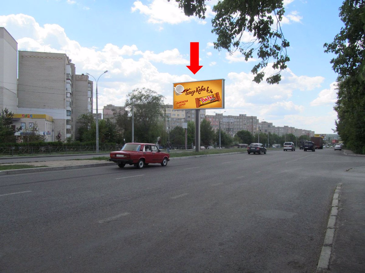 `Билборд №169411 в городе Винница (Винницкая область), размещение наружной рекламы, IDMedia-аренда по самым низким ценам!`