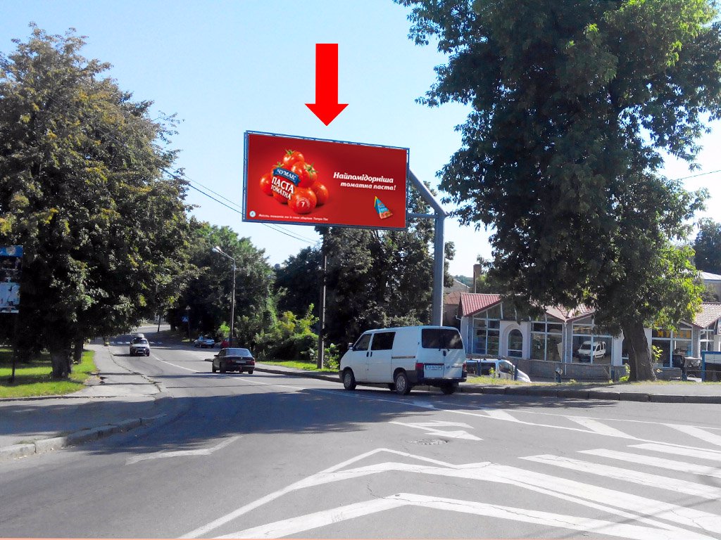 `Билборд №169416 в городе Винница (Винницкая область), размещение наружной рекламы, IDMedia-аренда по самым низким ценам!`