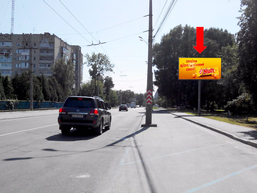 Білборд №169418 в місті Вінниця (Вінницька область), розміщення зовнішнішньої реклами, IDMedia-оренда найнижчі ціни!