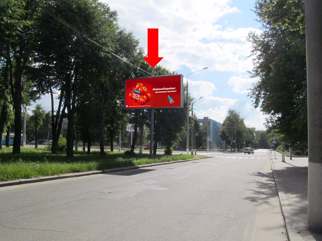 Білборд №169543 в місті Вінниця (Вінницька область), розміщення зовнішнішньої реклами, IDMedia-оренда найнижчі ціни!