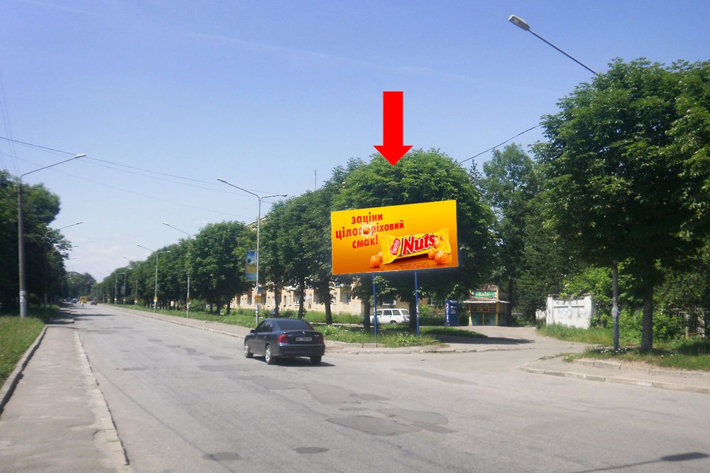 `Билборд №173058 в городе Дрогобыч (Львовская область), размещение наружной рекламы, IDMedia-аренда по самым низким ценам!`