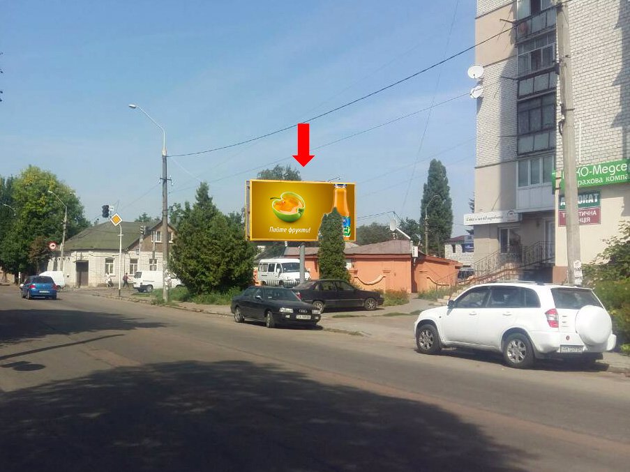 Білборд №173095 в місті Житомир (Житомирська область), розміщення зовнішнішньої реклами, IDMedia-оренда найнижчі ціни!