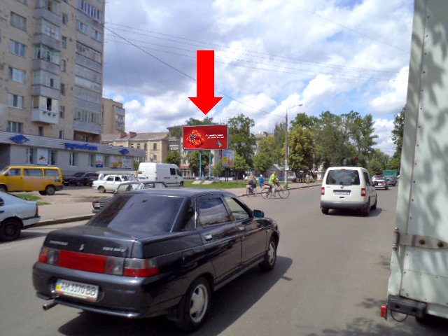 `Билборд №173101 в городе Житомир (Житомирская область), размещение наружной рекламы, IDMedia-аренда по самым низким ценам!`