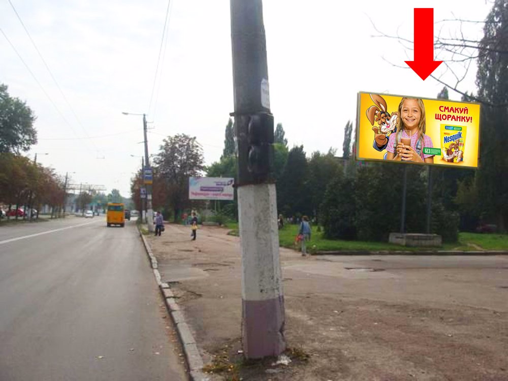 `Билборд №173105 в городе Житомир (Житомирская область), размещение наружной рекламы, IDMedia-аренда по самым низким ценам!`