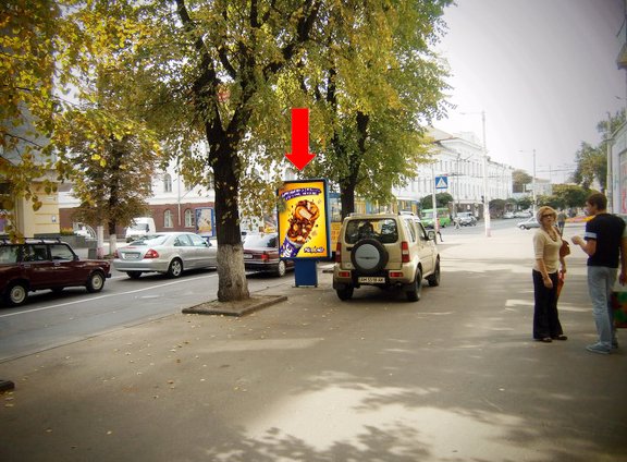 `Ситилайт №173155 в городе Житомир (Житомирская область), размещение наружной рекламы, IDMedia-аренда по самым низким ценам!`