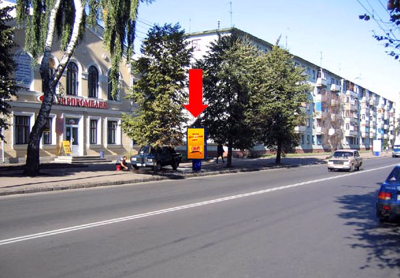 Сітілайт №173164 в місті Житомир (Житомирська область), розміщення зовнішнішньої реклами, IDMedia-оренда найнижчі ціни!
