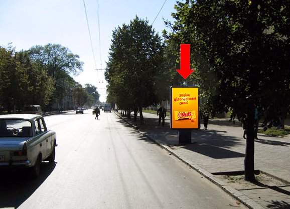 Сітілайт №173169 в місті Житомир (Житомирська область), розміщення зовнішнішньої реклами, IDMedia-оренда найнижчі ціни!