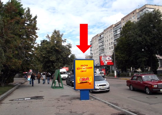 Сітілайт №173186 в місті Житомир (Житомирська область), розміщення зовнішнішньої реклами, IDMedia-оренда найнижчі ціни!