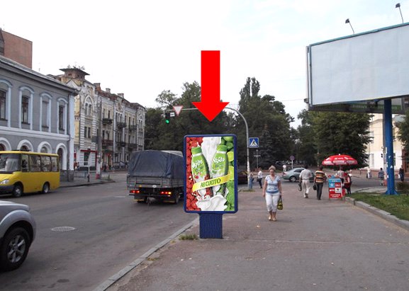 Сітілайт №173187 в місті Житомир (Житомирська область), розміщення зовнішнішньої реклами, IDMedia-оренда найнижчі ціни!