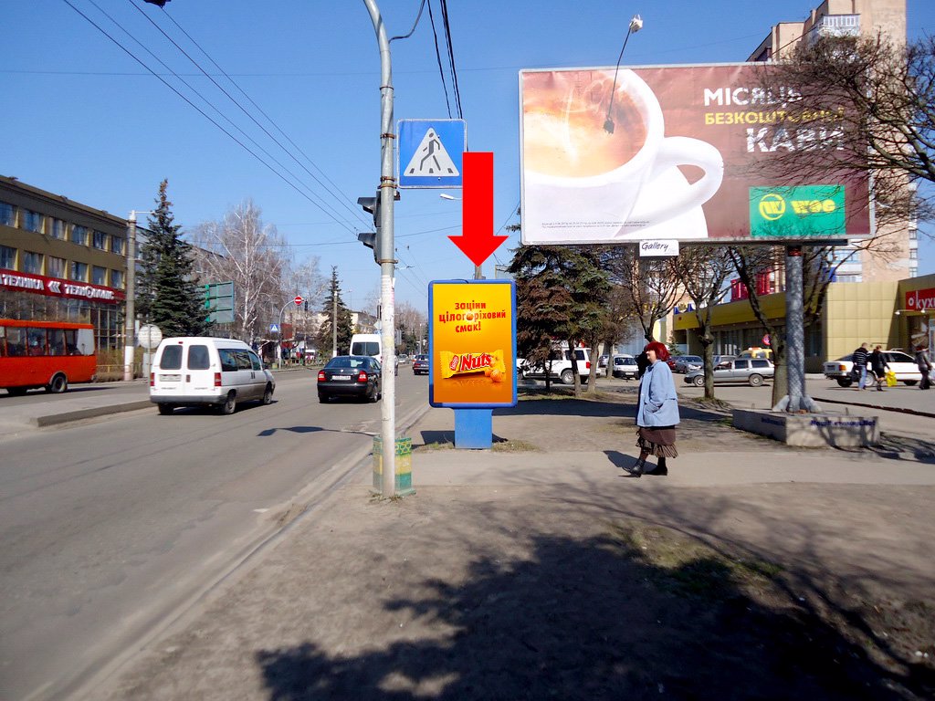 Сітілайт №173189 в місті Житомир (Житомирська область), розміщення зовнішнішньої реклами, IDMedia-оренда найнижчі ціни!