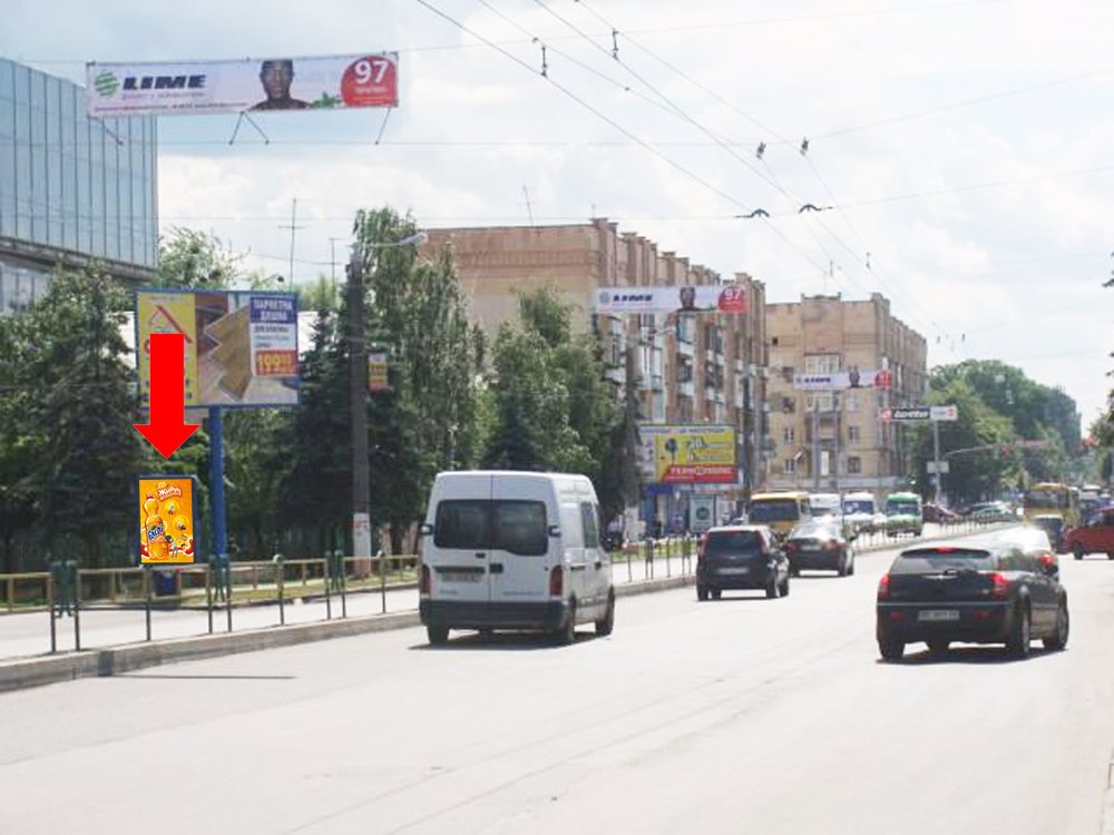 Сітілайт №173196 в місті Житомир (Житомирська область), розміщення зовнішнішньої реклами, IDMedia-оренда найнижчі ціни!
