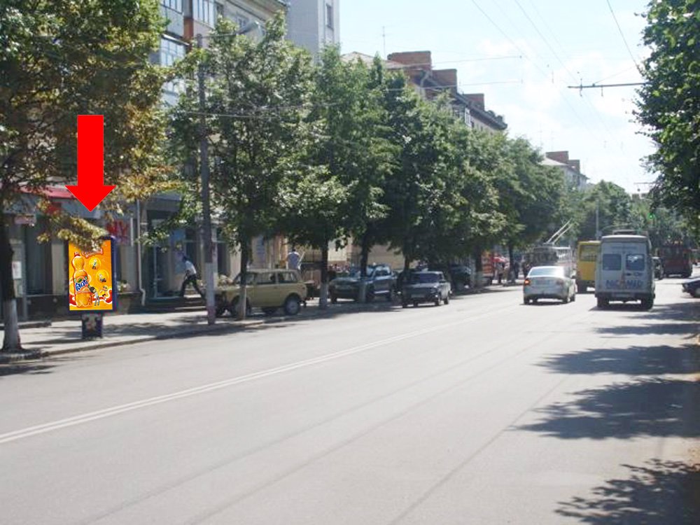 Сітілайт №173198 в місті Житомир (Житомирська область), розміщення зовнішнішньої реклами, IDMedia-оренда найнижчі ціни!