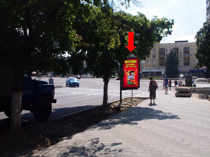 Сітілайт №173236 в місті Житомир (Житомирська область), розміщення зовнішнішньої реклами, IDMedia-оренда найнижчі ціни!