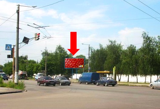 Білборд №173289 в місті Житомир (Житомирська область), розміщення зовнішнішньої реклами, IDMedia-оренда найнижчі ціни!