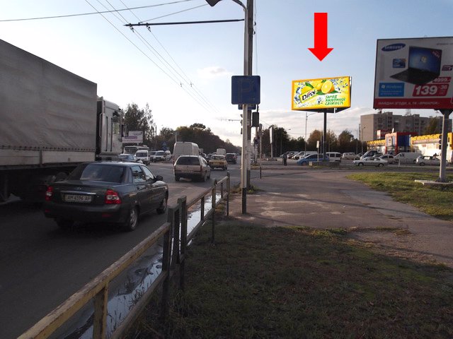`Билборд №173320 в городе Житомир (Житомирская область), размещение наружной рекламы, IDMedia-аренда по самым низким ценам!`