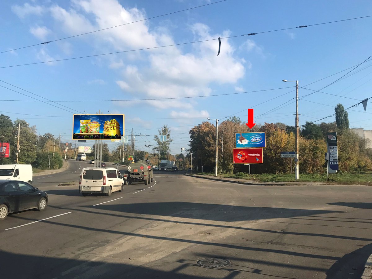 Білборд №173333 в місті Житомир (Житомирська область), розміщення зовнішнішньої реклами, IDMedia-оренда найнижчі ціни!
